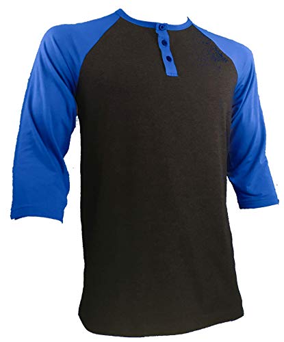 Charcoal and Royal Blue