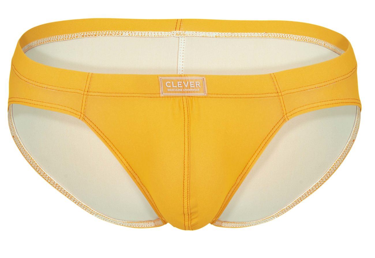 Clever Multi-Colored Brief Underwear 7-Pack - Soft Cotton Men's Boxer Briefs for Everyday Comfort & Workout