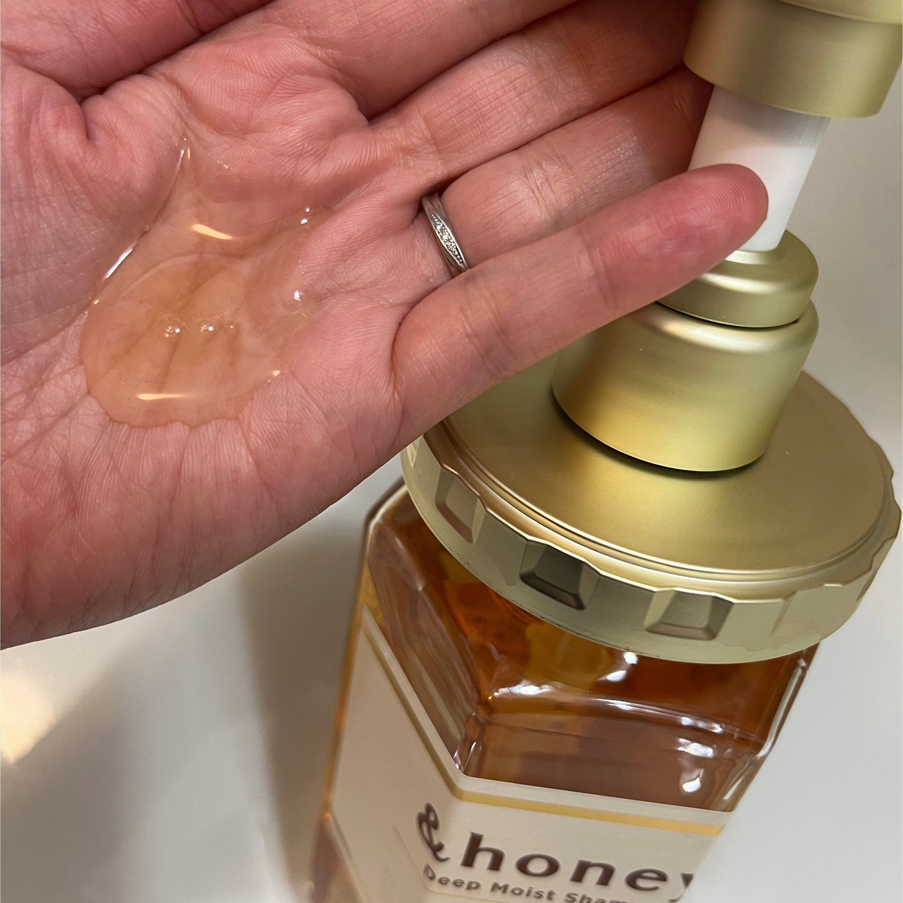 &honey Deep Moist Shampoo 1.0 - Japanese Honey Shampoo for Dry Damaged Hair - 440ml Hydrating Hair Care - Perfect for Daily Use & Salon Quality Results