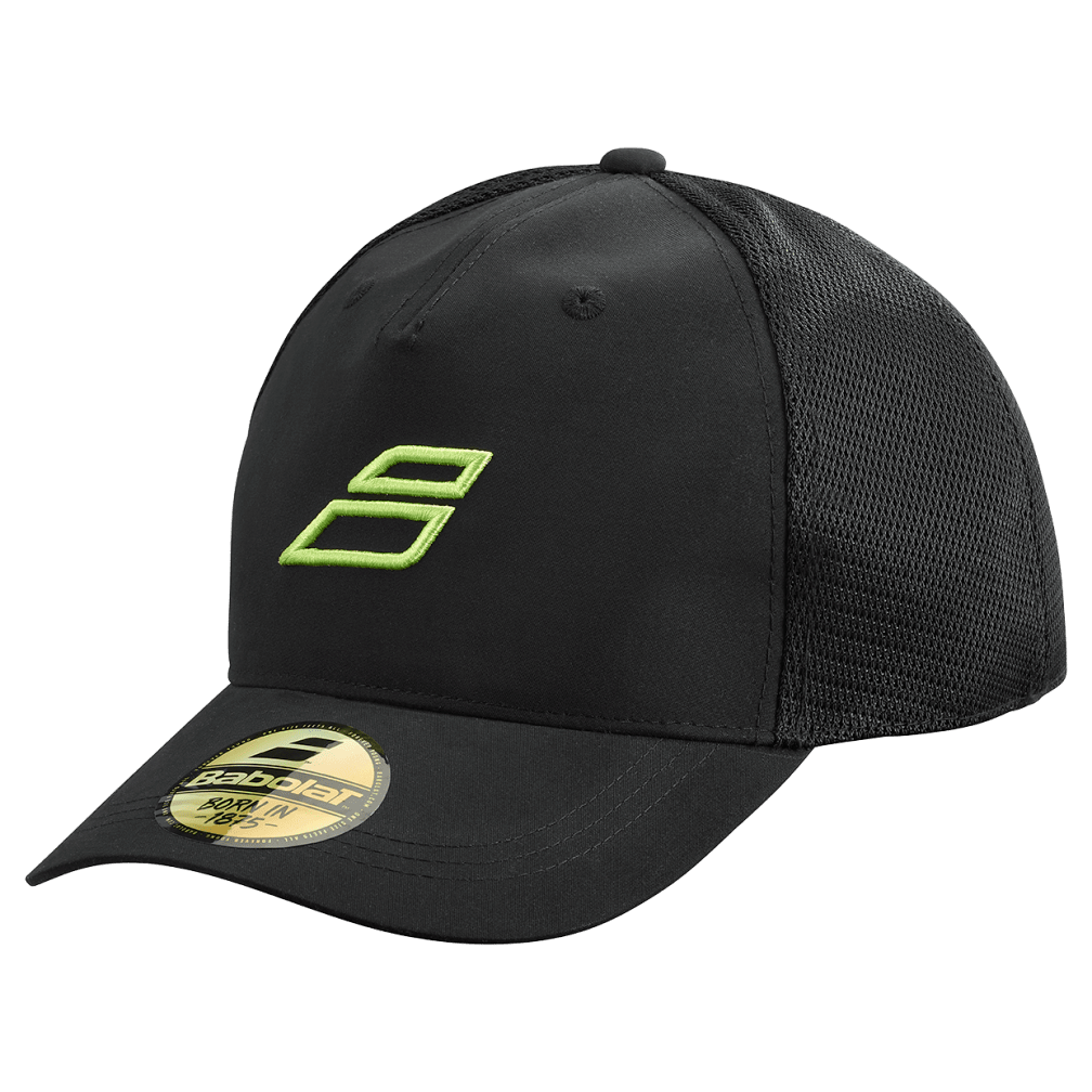 Babolat Curve Trucker Cap - Stylish Tennis Hat for Men & Women - Perfect for Outdoor Sports, Casual Wear & Sun Protection
