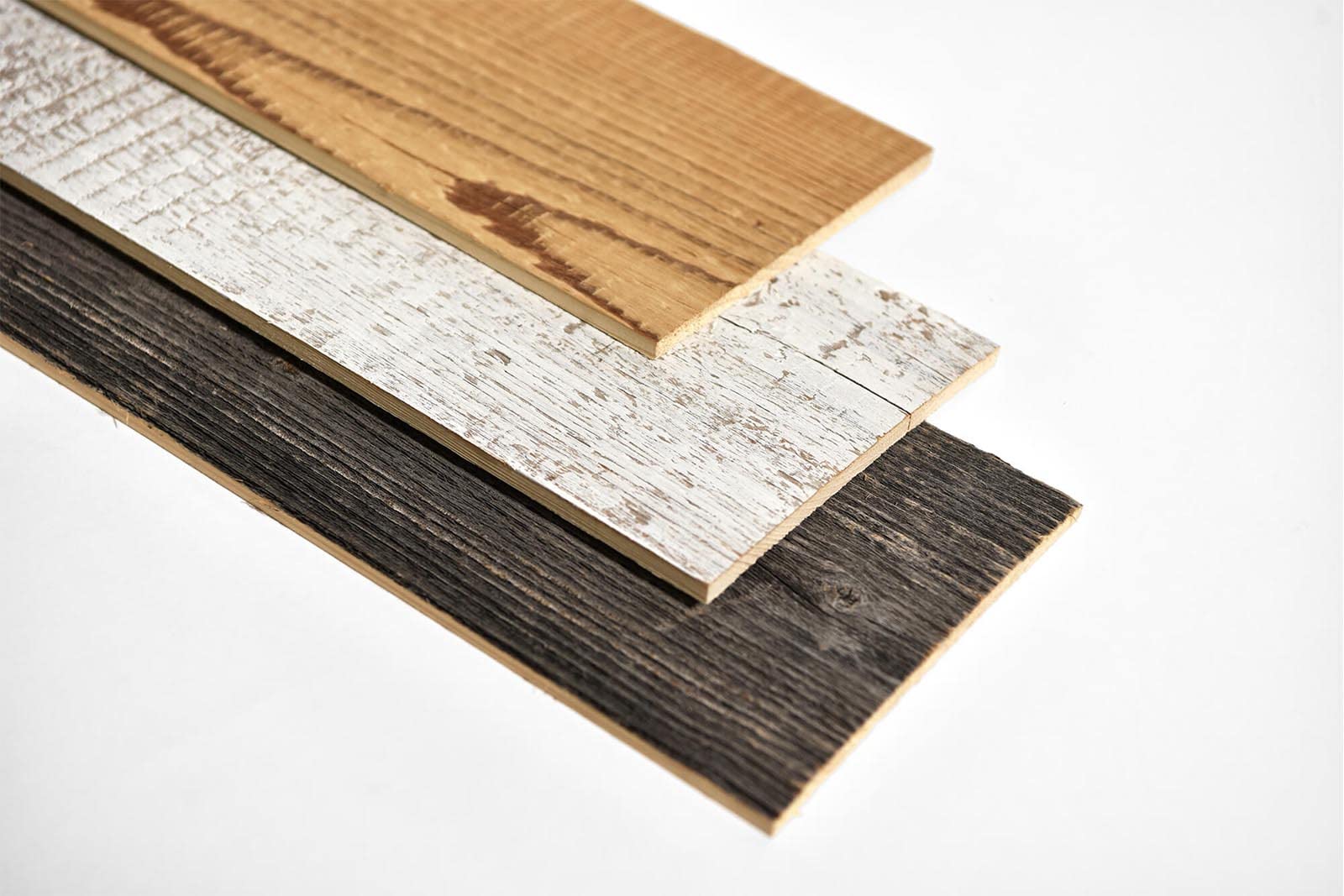 Natural Brown Barnwood Planks - Shiplap Wall Panels for Accent Walls - 3 Pack (6 x 5 x 0.3 Inch) - Perfect for Farmhouse Decor, Rustic Home Renovation & DIY Wall Projects