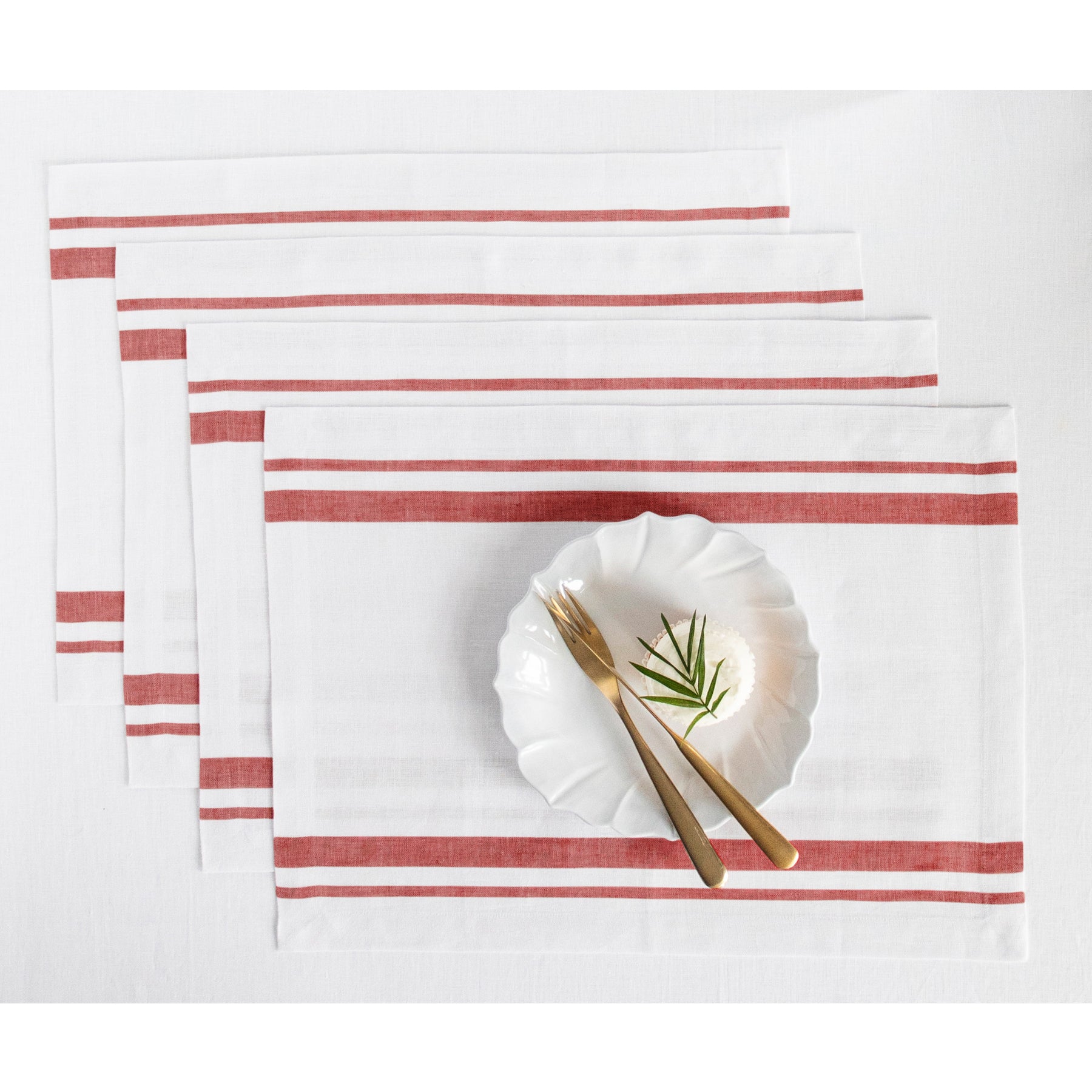 Black and Natural French Stripe