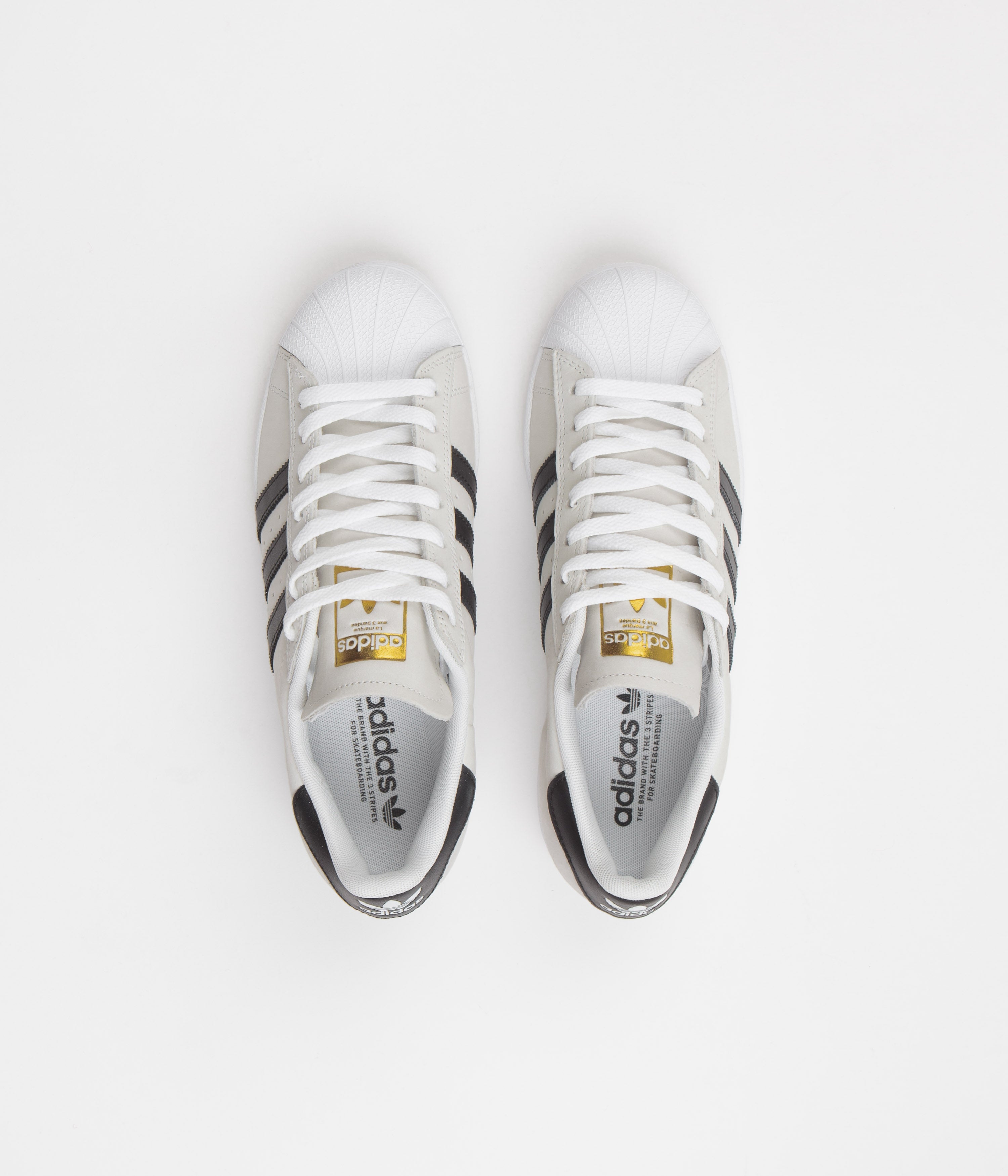 Adidas Superstar Shoes Men Women - White Core Black Gold Metallic - Classic Sneakers for Casual Wear, Running & Street Style