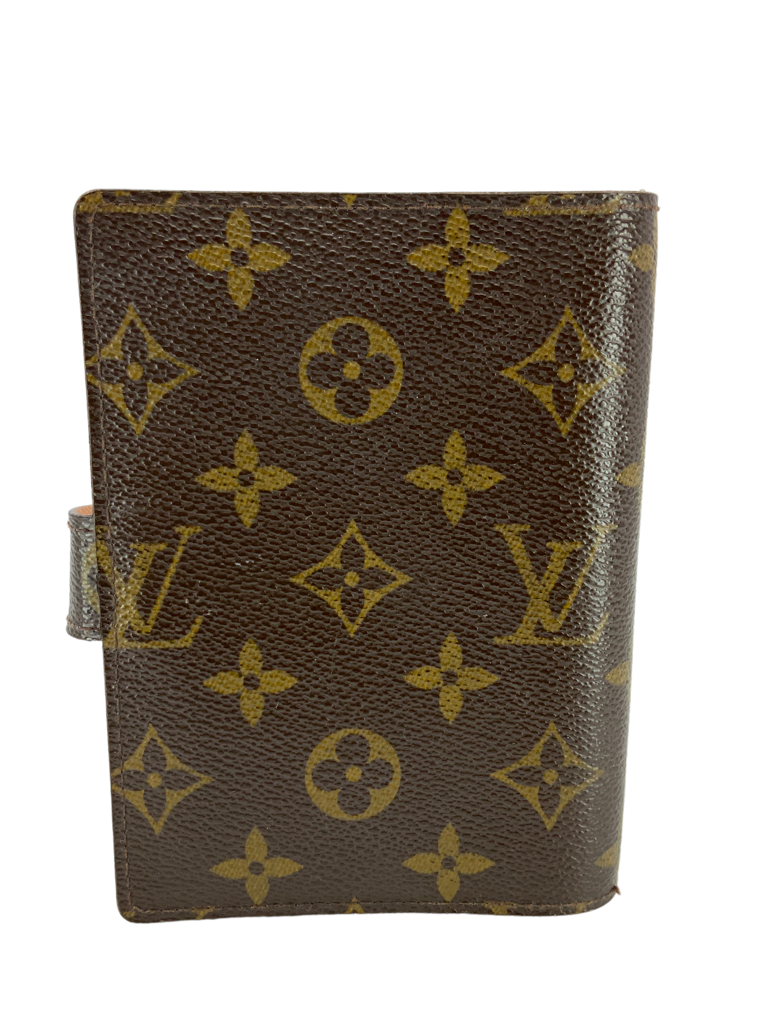Authentic Louis Vuitton Monogram Canvas Agenda PM Wallet Organizer - Luxury Slim Checkbook Cover for Women & Men - Perfect for Business, Travel & Daily Use