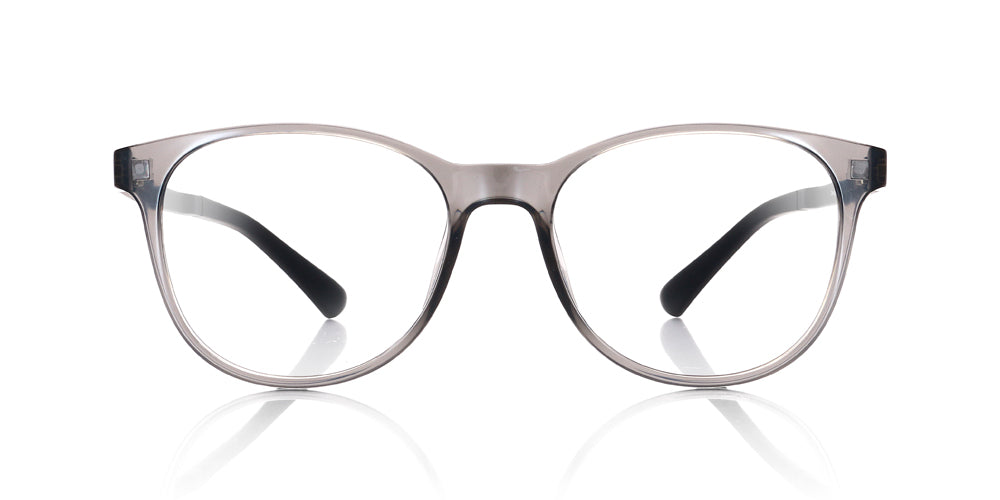JINS Switch Classic U302 92 - Stylish Blue Light Blocking Glasses for Digital Eye Strain Relief | Computer, Gaming & Office Use