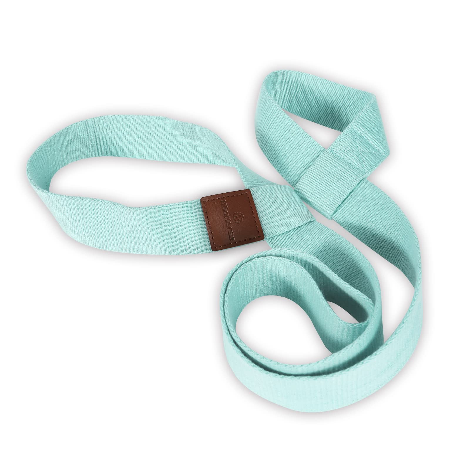 Premium Yoga Mat Strap - 63 Inch Non-Slip Yoga Mat Holder & Carrier for Exercise Mats (Mint Green) - Perfect for Yoga, Pilates, Gym & Travel Accessories