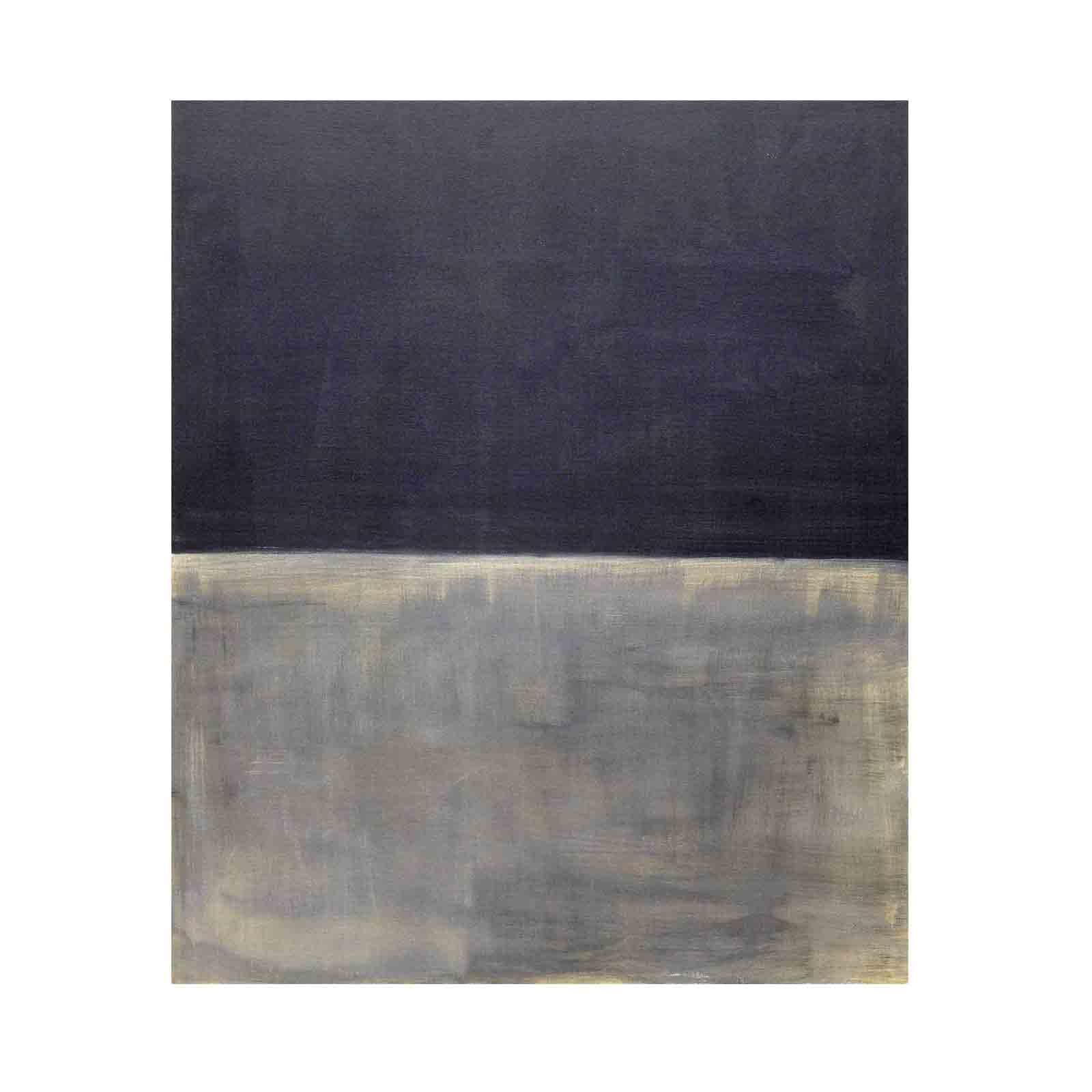 Mark Rothko 'Black On Gray' Abstract Art Canvas Print - 10x12 Inch Unframed Wall Decor for Living Room, Bedroom, Bathroom & Office - Modern Home Decor & Gift Idea