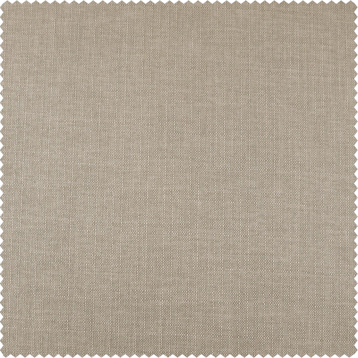Safari Tan Faux Linen Fabric Swatch - Premium Upholstery & Home Decor Material for DIY Projects, Curtains, Pillows and Crafts