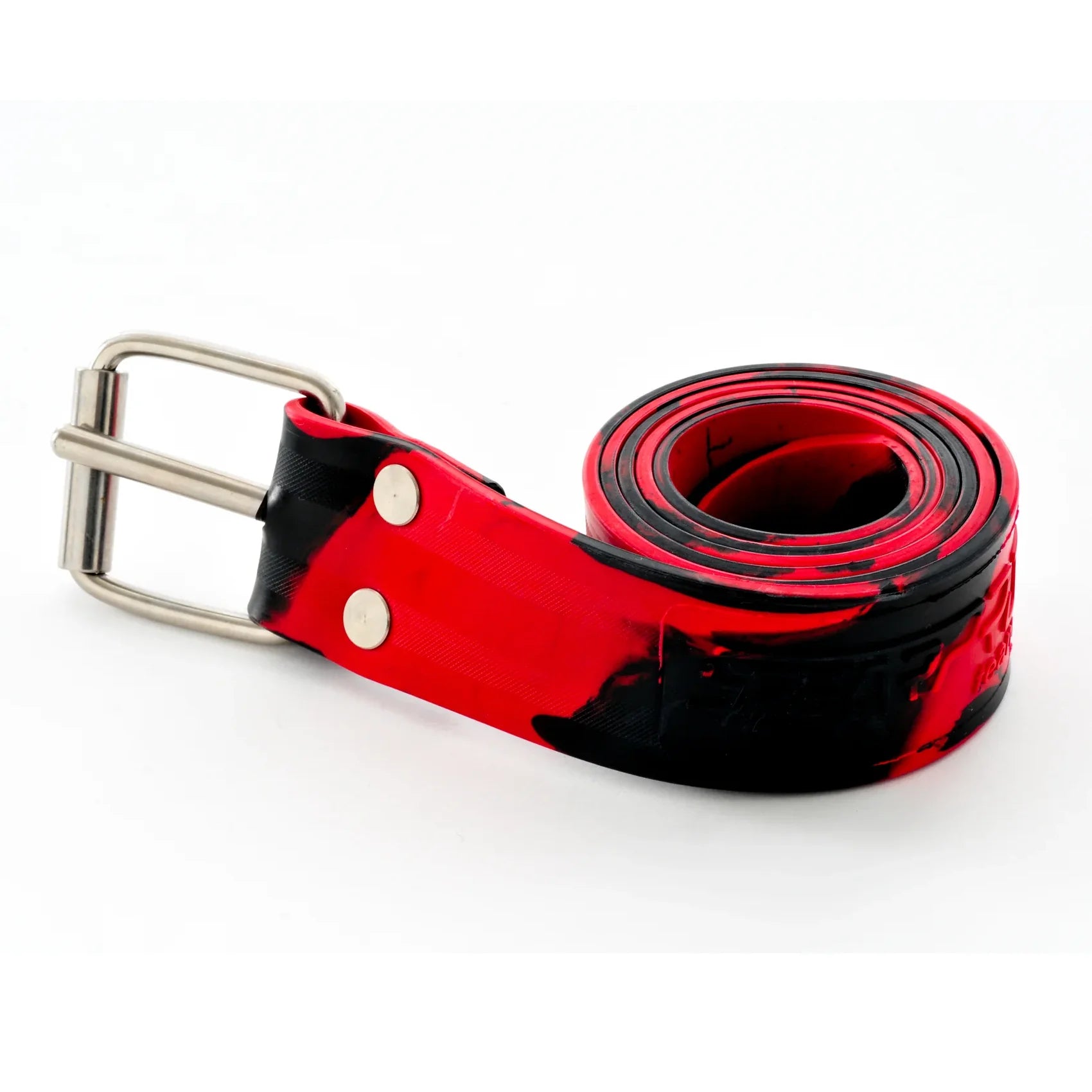 Spear Pro 4mm Marseilles Weight Belt for Scuba Diving - Adjustable Black/Red Dive Belt for Freediving, Snorkeling & Spearfishing - Perfect for Underwater Training & Ocean Adventures