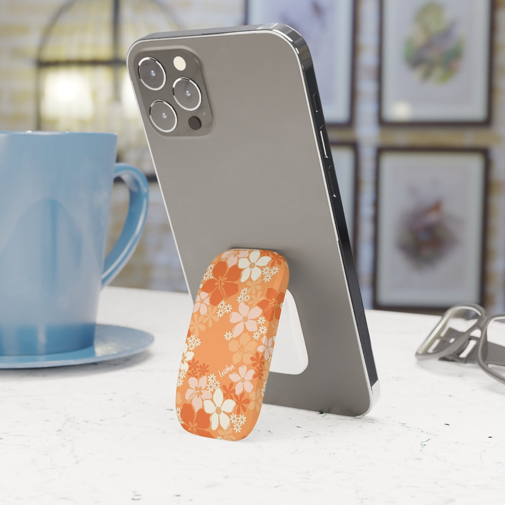 Groovy Pua Phone Grip - Non-Slip Phone Holder with Adhesive for iPhone & Samsung - Perfect for Selfies, Gaming & Daily Use