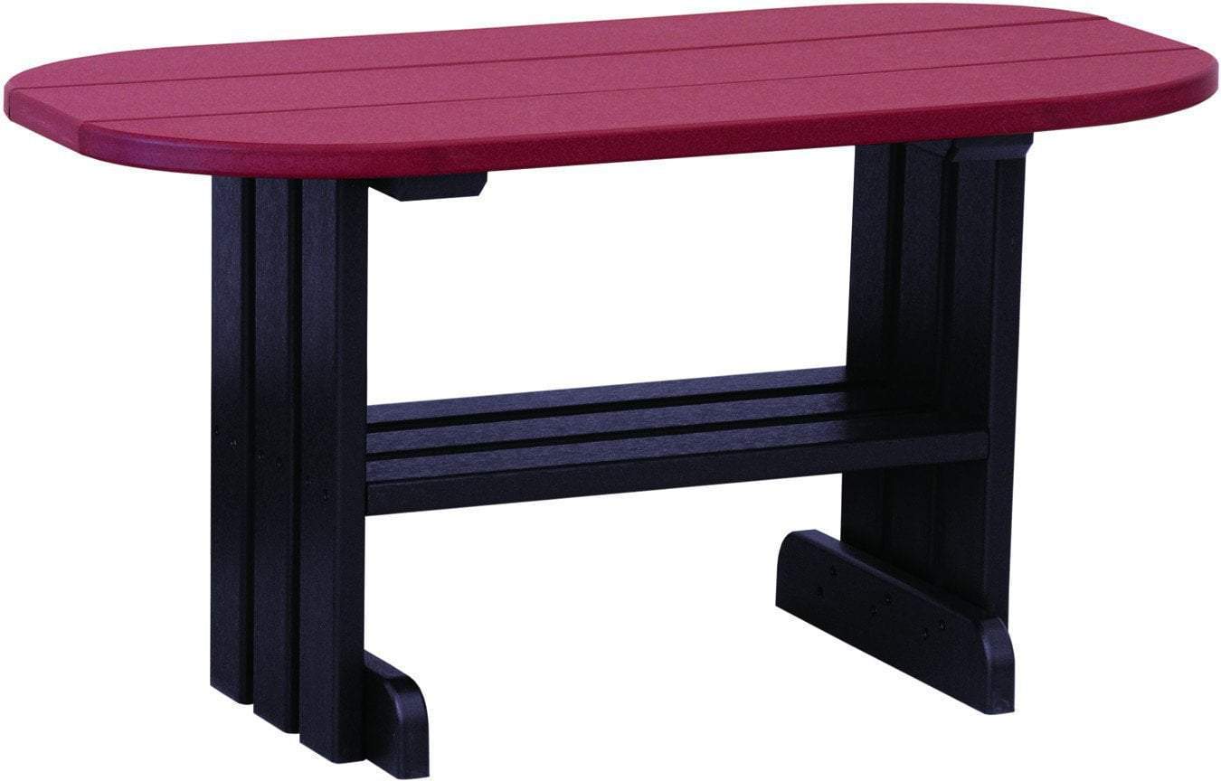 Sustainable Recycled Plastic Coffee Table - Eco-Friendly Modern Living Room Furniture for Small Spaces & Apartments | Perfect for Home, Office & Outdoor Use