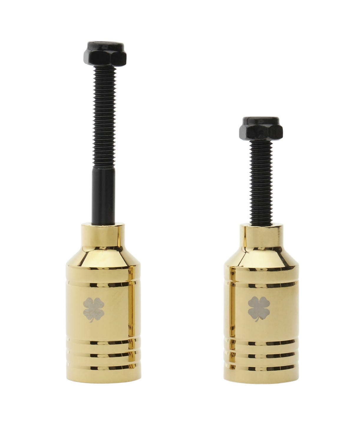 Lucky Lug Pegs - Heavy Duty Motorcycle Foot Pegs for Harley, Honda, Yamaha - Perfect for Long Rides & Custom Bike Builds