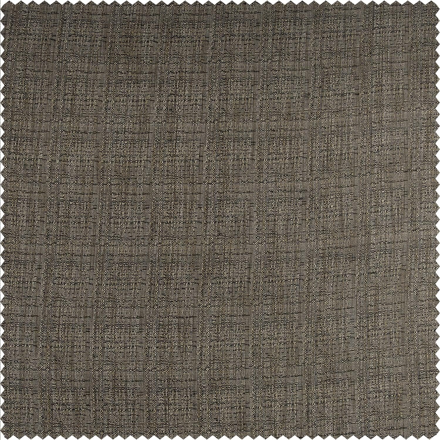 Nighthawk Grey Textured Faux Raw Silk Fabric Swatch - Perfect for Upholstery, Curtains & DIY Home Decor Projects