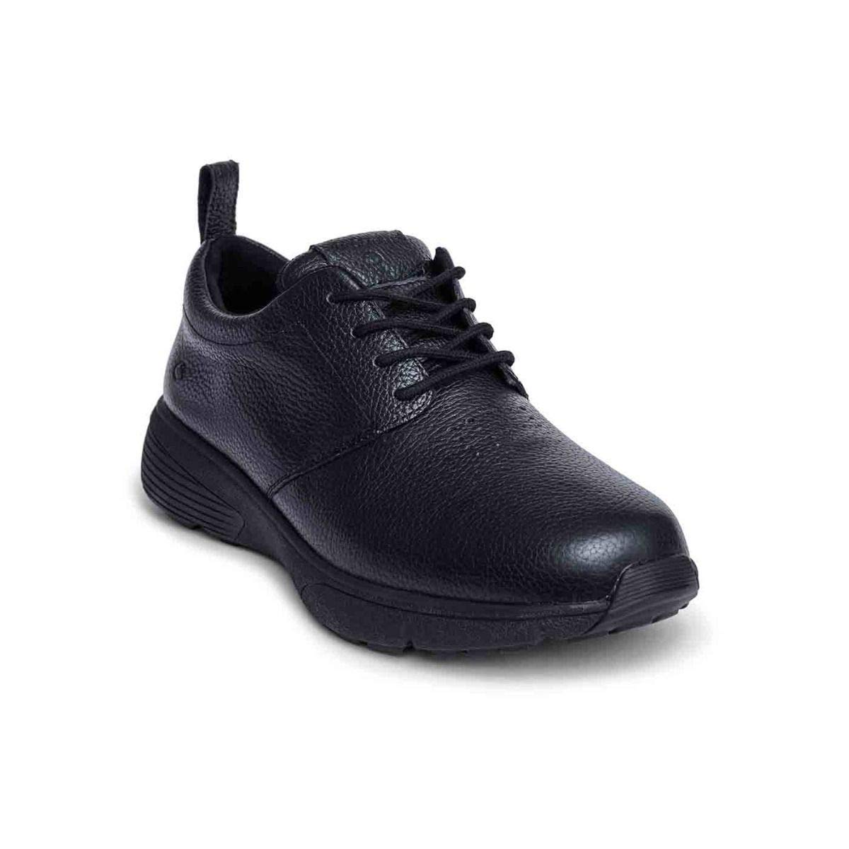 Dr. Comfort Roger Diabetic Shoes for Men - Therapeutic Leather Walking Shoes with Gel Inserts for Foot Pain Relief | Ideal for Diabetes, Plantar Fasciitis & Daily Comfort