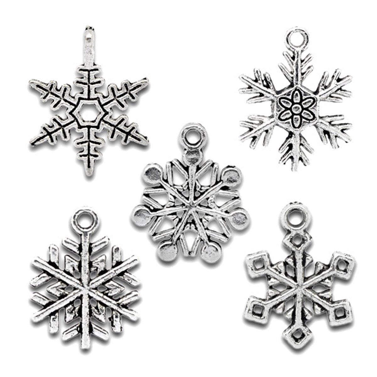 Housweety 50pcs Christmas Tree Ornaments Set - Holiday Decorations for Xmas Tree, Home, Party & Gift Wrapping - Festive DIY Decor for Holiday Season