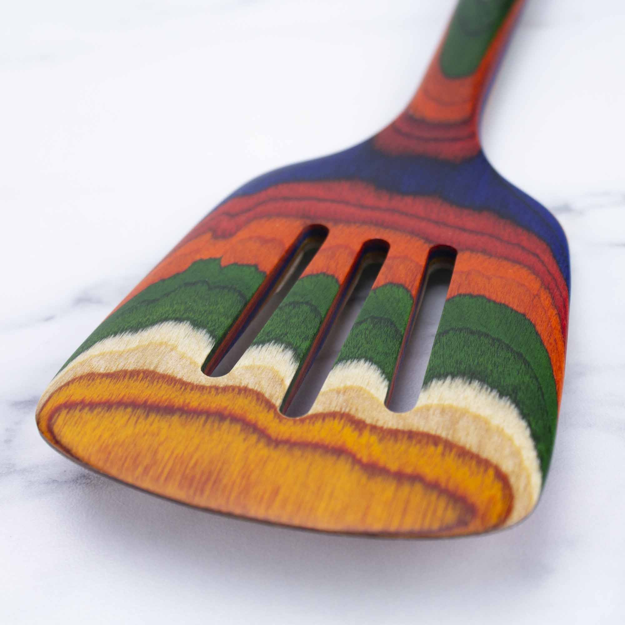 Baltique® Marrakesh Collection Slotted Spatula - 12.5 Inch Premium Kitchen Turner for Flipping Pancakes, Burgers & Eggs - Perfect for Non-Stick Pans, Grilling & Cooking Utensil Set