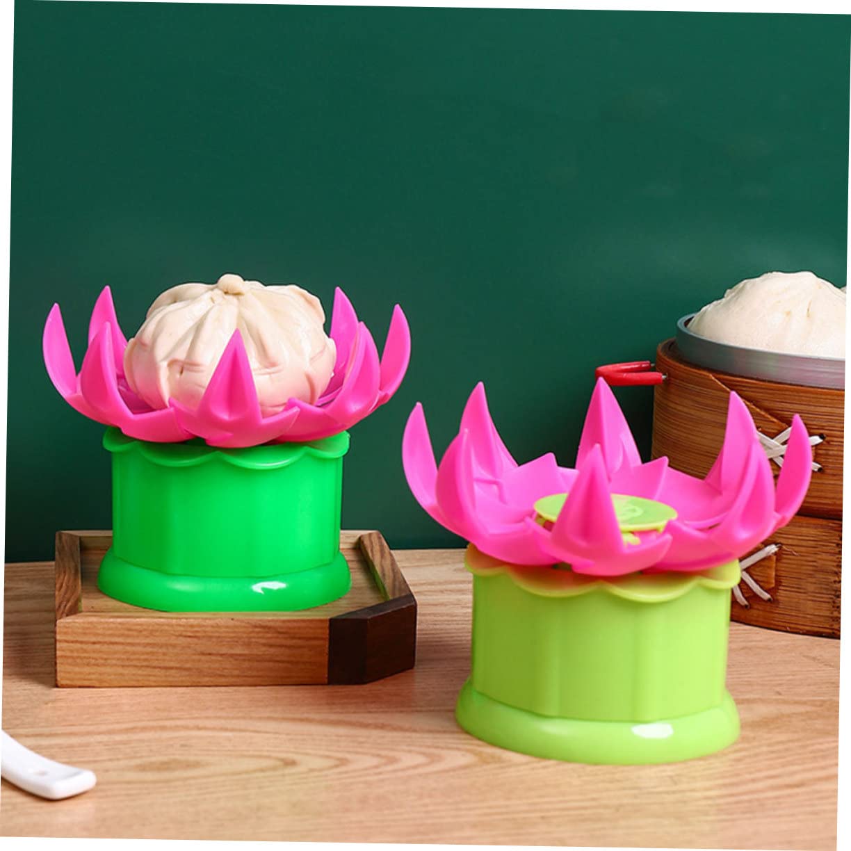 Premium Plastic Bun Mold - Professional Dumpling & Pie Maker for Baking, Steaming & Cooking - Perfect for Homemade Bao, Burritos & Pastries - Essential Kitchen Supplies for Asian & Western Cuisine - Ideal for Family Meals, Parties & Food Prep