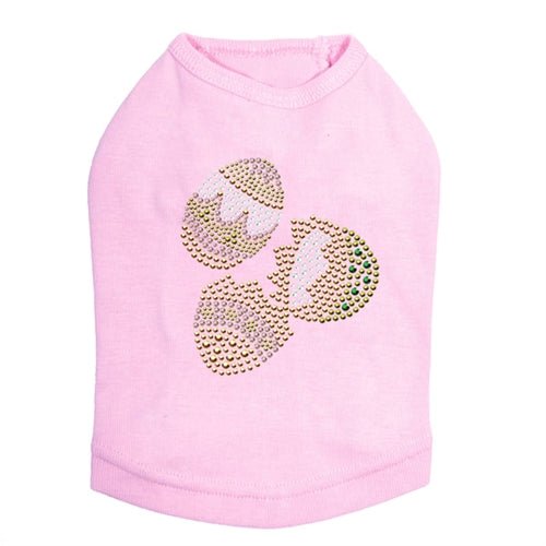 Sparkling Rhinestone Dog Tank Top for Easter - Stylish Pet Apparel in Multiple Colors - Perfect for Easter Celebrations, Pet Parties & Photo Shoots
