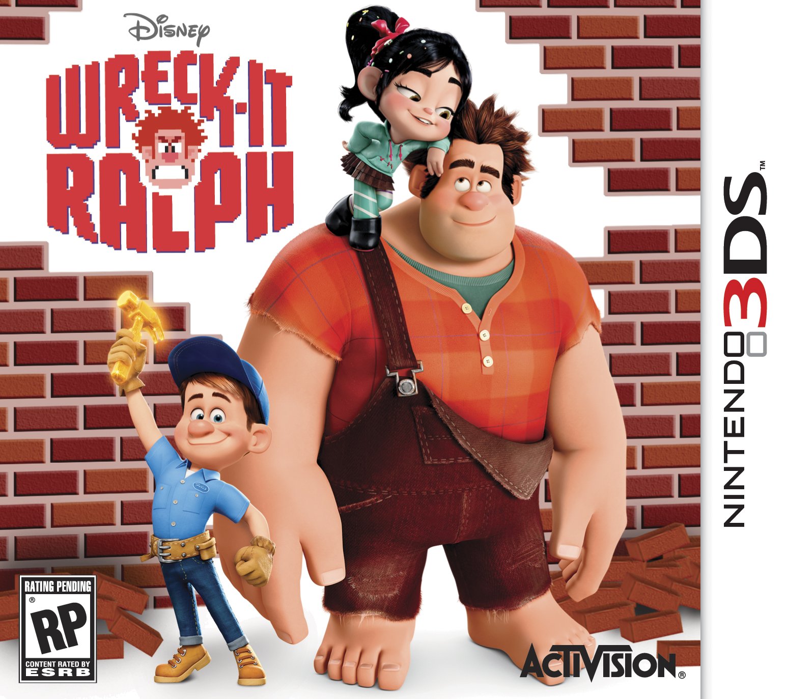 Wreck-It Ralph Video Game for Nintendo 3DS - Fun Adventure Game for Kids & Fans - Perfect for Travel, Gifts & Family Game Nights
