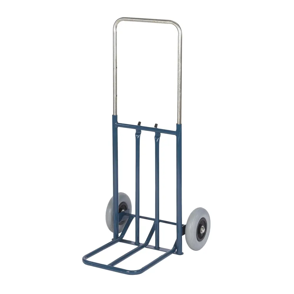 Heavy Duty Folding Toe Sack Truck with 1000LBS Capacity - Portable Hand Cart for Moving, Warehouse, and Home Use