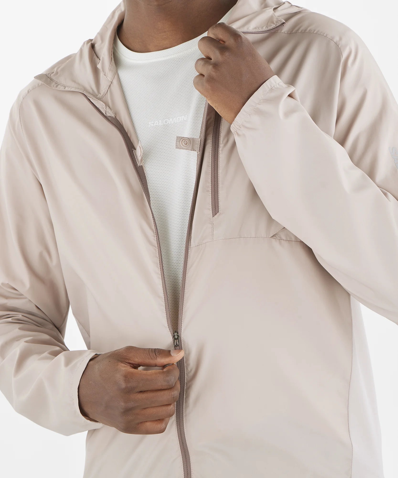 Bonatti Men's Cross Wind Jacket - Lightweight Water-Resistant Outdoor Windbreaker for Hiking, Running & Travel