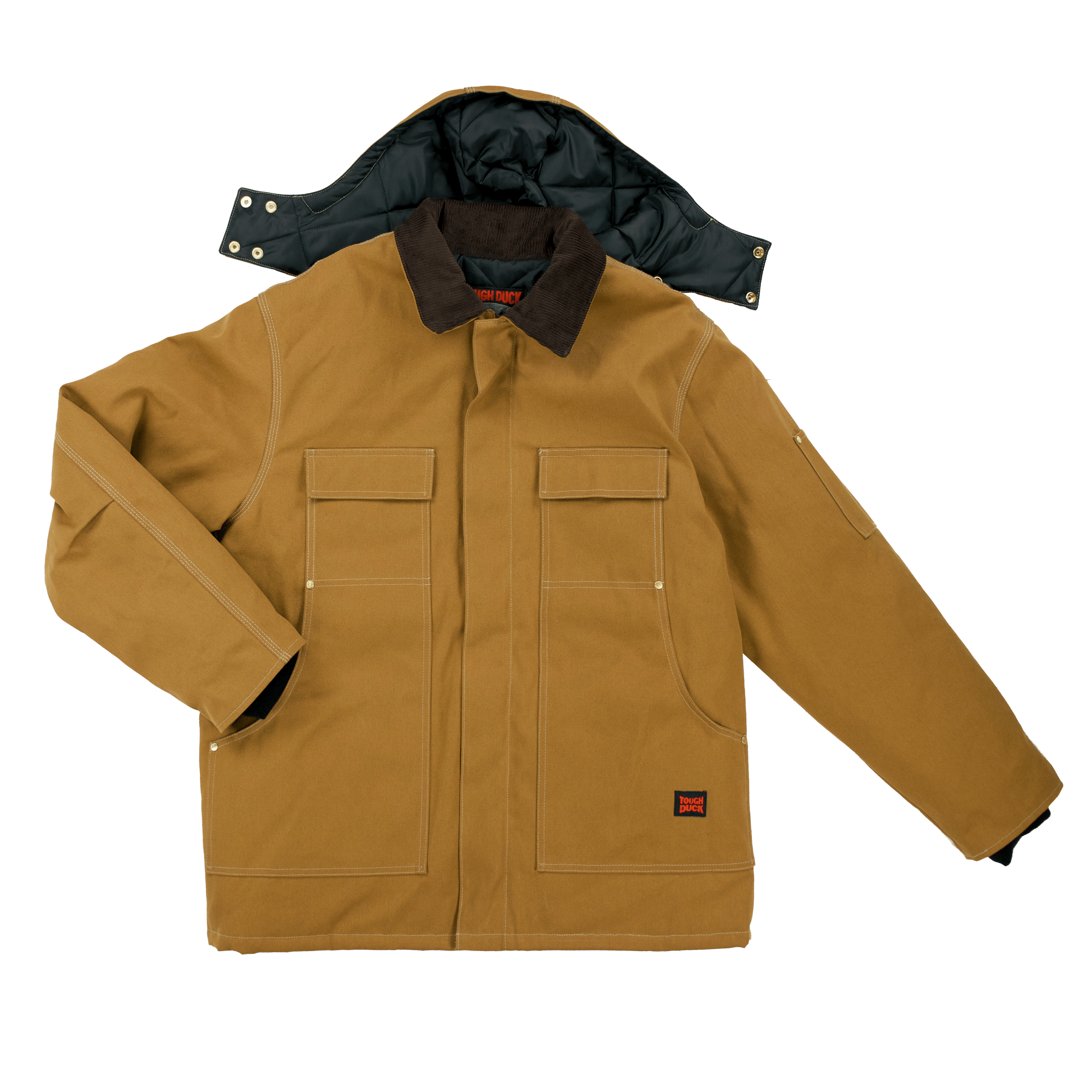 Tough Duck WJ34 Ultimate Duck Parka - Heavy Duty Waterproof Winter Jacket for Men - Ideal for Outdoor Work, Hunting & Cold Weather Activities