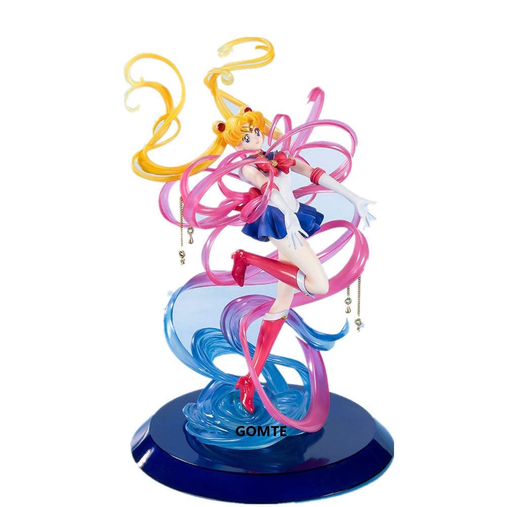 Sailor Moon Moon Crystal Power PVC Action Figure Doll - Anime Collectible Toy Gift for Fans, Cosplay, and Home Decoration