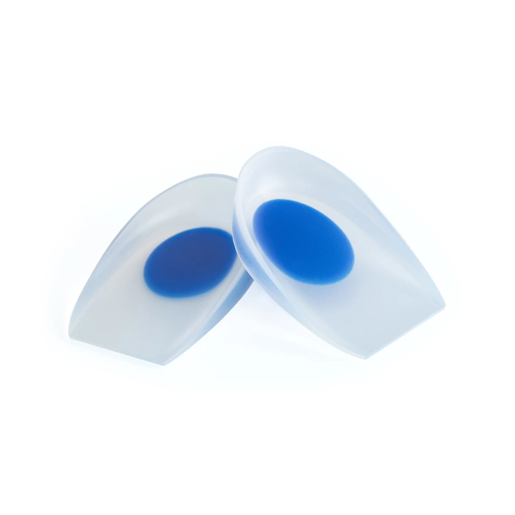 Power Heeler Silicone Gel Heel Cups for Pain Relief - Soft Cushioning Inserts for Plantar Fasciitis, Heel Spurs & Foot Comfort (Pair) - Perfect for Running, Walking & Everyday Wear