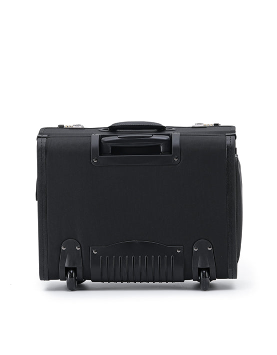 Tosca TCA2601 Black Soft-Sided Pilot Case - Durable & Lightweight Air Travel Bag for Pilots & Flight Crews - Perfect for Business Trips & Professional Use