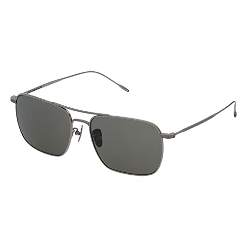 Polarized Fashion Sunglasses for Men - LOZZA Silver Frame UV Protection Shades - Perfect for Driving, Beach & Outdoor Activities | SL2305570580