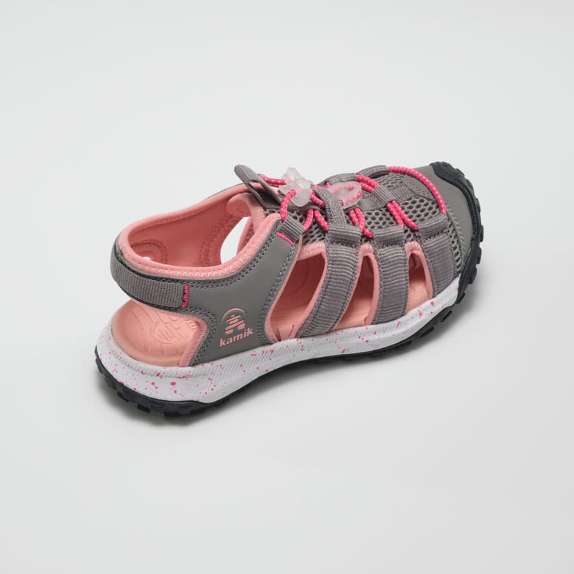 Ripple Kids' Closed Toe Sandals for Boys & Girls - Comfortable Water Shoes for Beach, Pool & Outdoor Play - Non-Slip Sole & Quick-Dry Design
