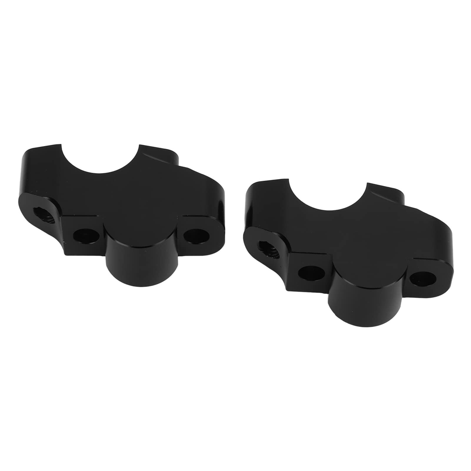 Uxsiya Motorcycle Handlebar Riser - Heavy Duty Aluminum Alloy Anti-Deformation Handlebar Clamp for Harley, Honda, Yamaha & More - Perfect for Off-Roading, Touring & Comfort Riding