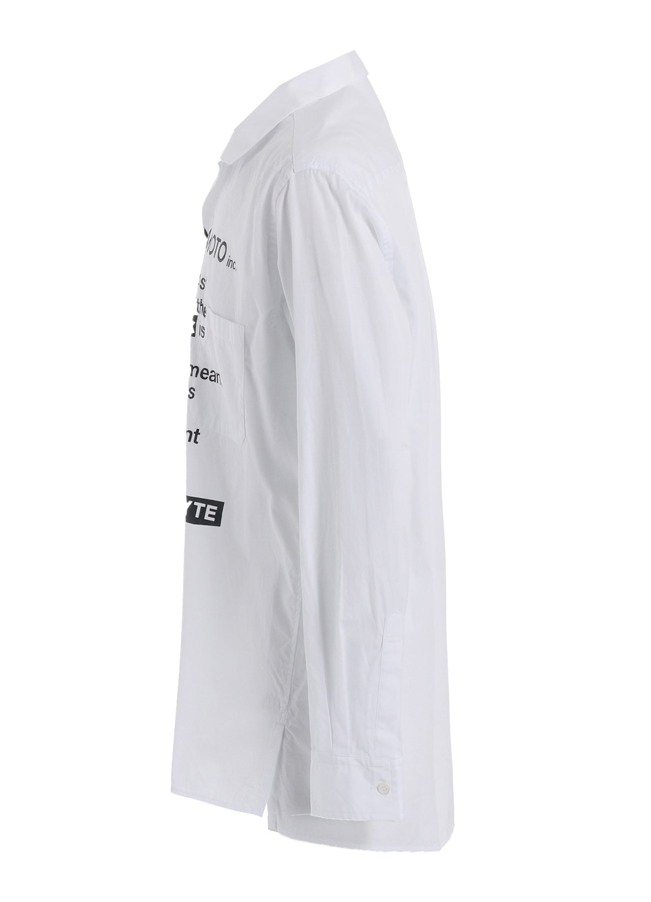 Premium Cotton Broad Shirt with 'Black is Modest' Message Print - Stylish Casual Wear for Men & Women