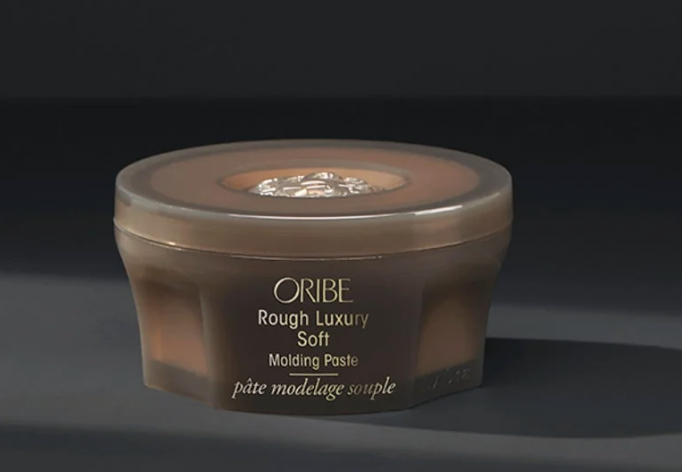 Oribe Rough Luxury Soft Molding Paste for Men - Texturizing Hair Styling Wax for Volume & Hold - Perfect for Messy, Beachy, or Sleek Hairstyles