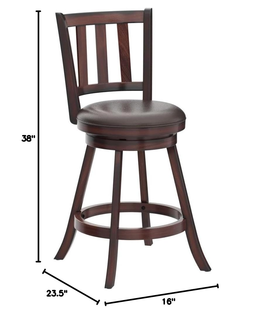 COSTWAY 4-Piece Bar Stool Set - 25