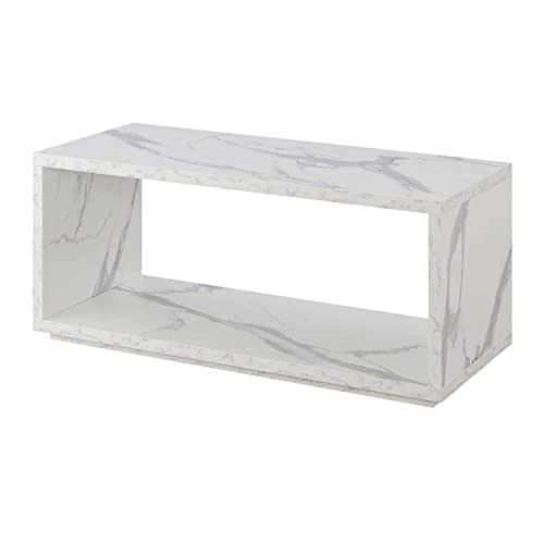 White Faux Marble