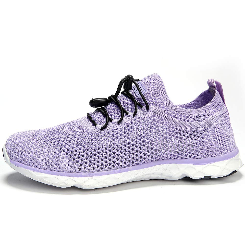 Women's Quick Drying Aqua Water Shoes - Lightweight Swim Shoes for Beach, Pool, Surfing & Yoga | Non-Slip Barefoot Water Shoes for Women
