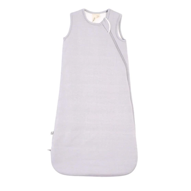 Kyte Baby 1.0 Tog Sleep Sack - Soft Organic Cotton Baby Sleeping Bag for Newborns & Infants - Perfect for Nursery, Daycare & Travel - Storm Color