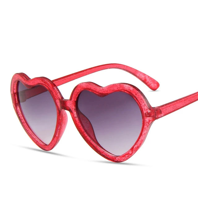 Kids Heart Shaped Sunglasses Party Pack - 10 Adorable UV Protection Sunglasses for Birthday Parties, Pool Parties & Summer Fun
