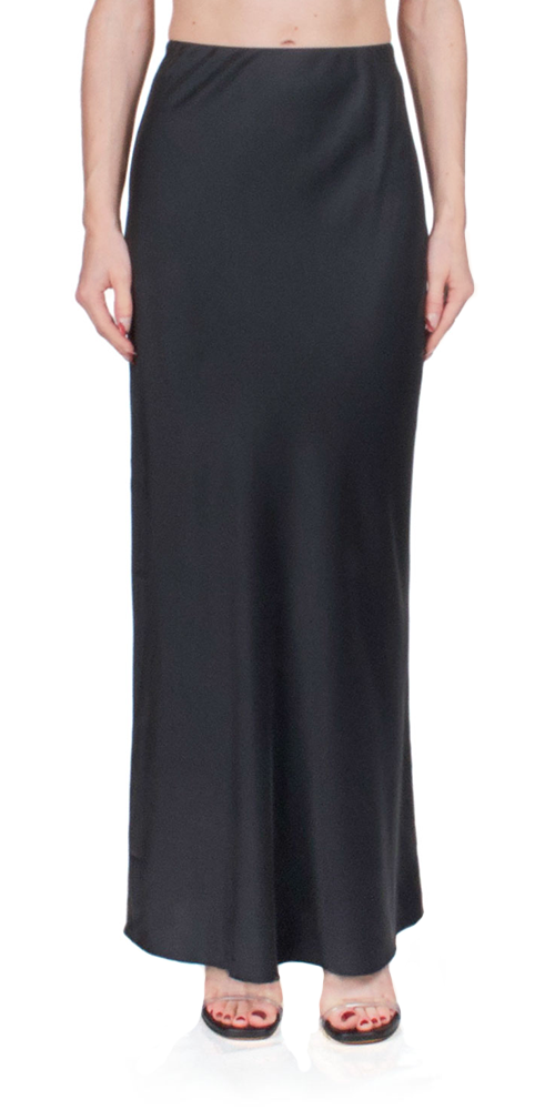 Elegant Bias Slip Skirt for Women - Comfortable & Flowy Midi Skirt for Daily Wear, Date Night & Office Outfits