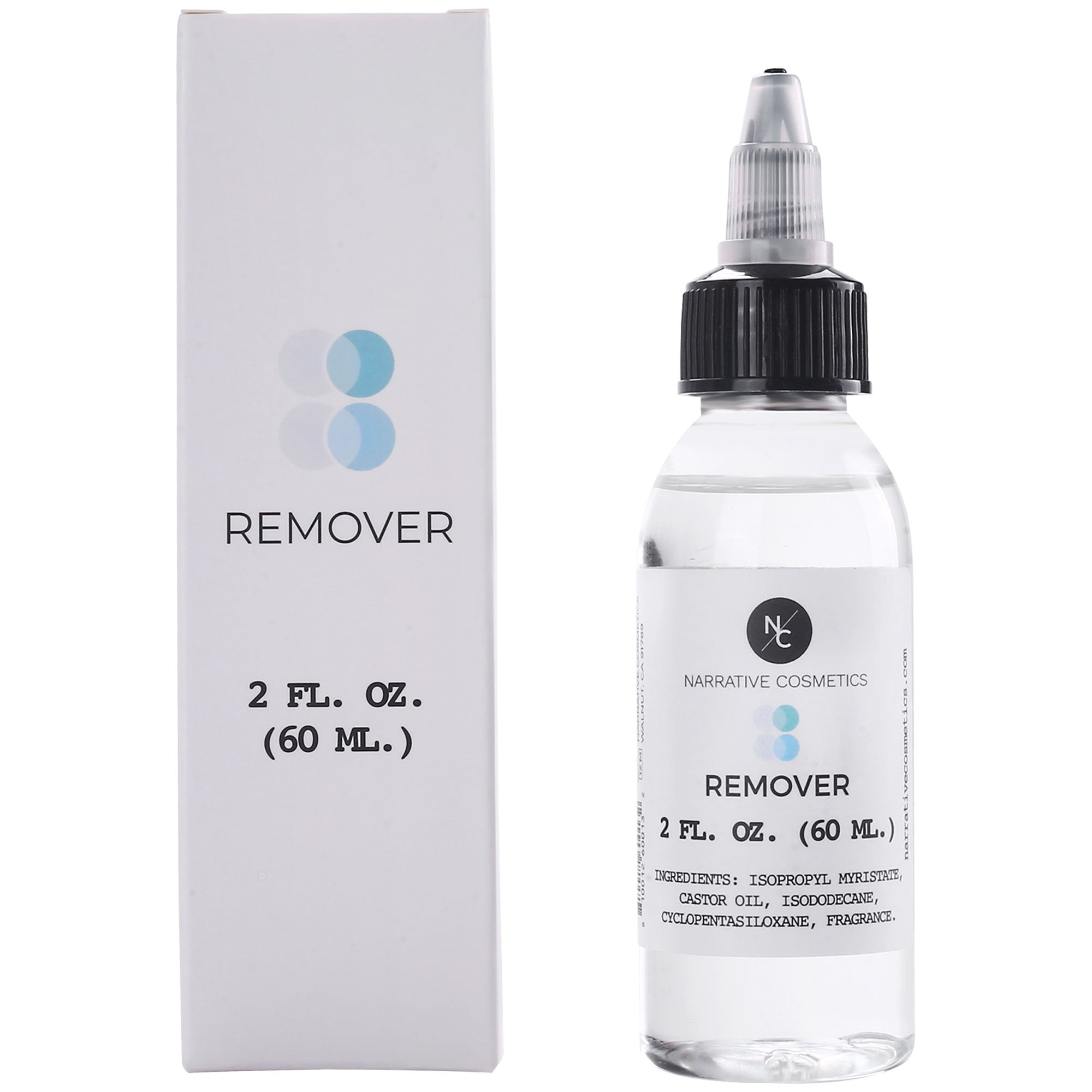 Alcohol-Free Makeup Remover for Alcohol-Activated Makeup | 2 Fl Oz (60ml) | Gentle Cleansing for Sensitive Skin & Stage Makeup Removal