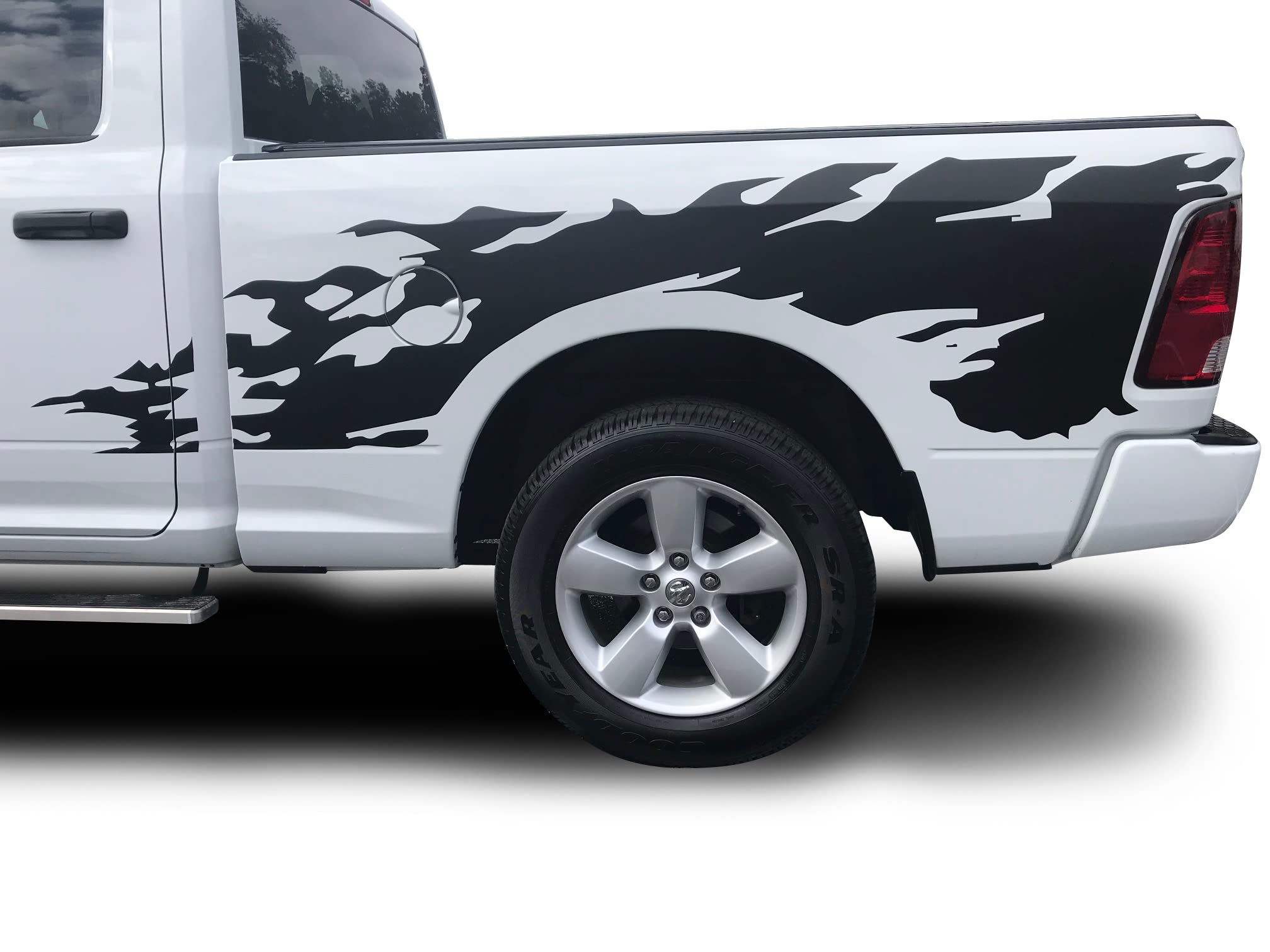 3M Vinyl Decals for Dodge Ram 1500 (2009-2018) - Premium Side Beast Graphics Auto Stripes & Stickers | Custom Truck Decoration for Off-Road & Show Car Enthusiasts