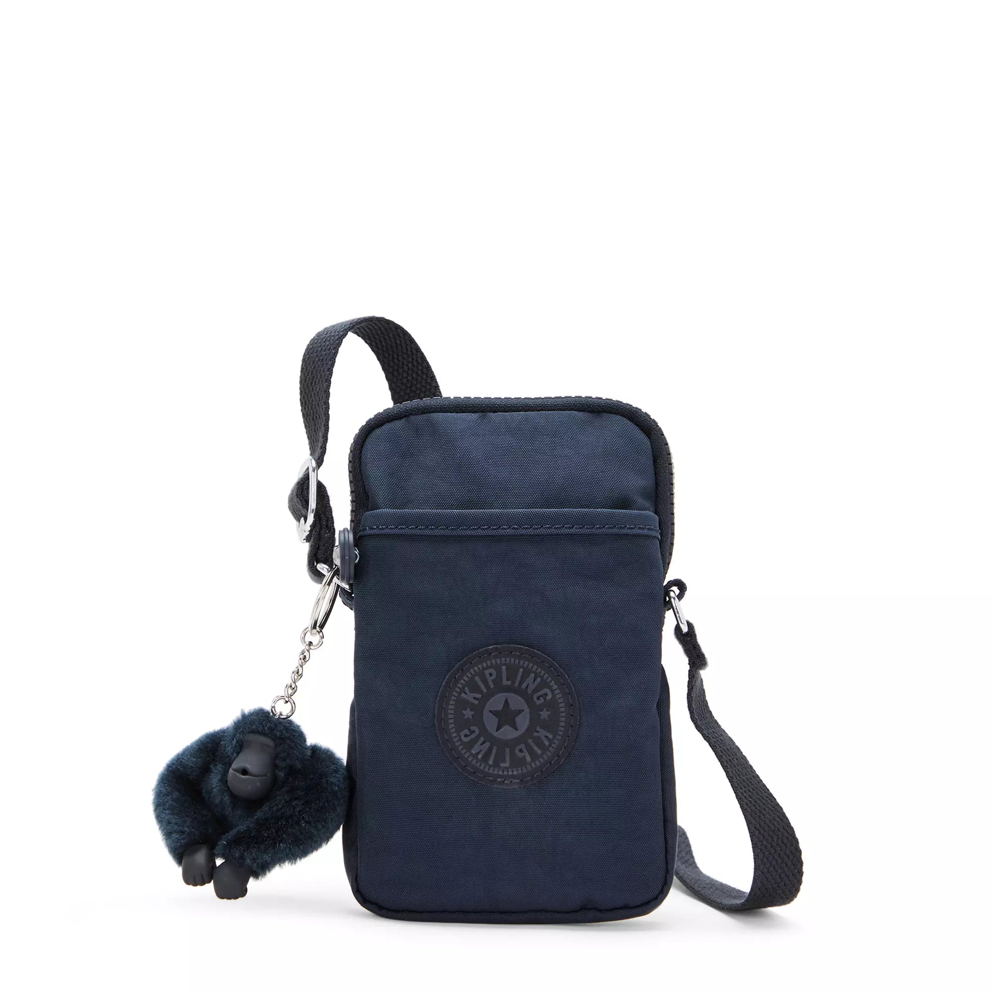 Kipling Tally Crossbody Phone Bag for Women - Lightweight Small Shoulder Purse with Adjustable Strap, Blue (Bleu 2) - Perfect for Travel, Shopping & Everyday Use