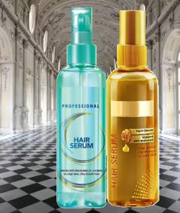 Hair Repair Serum for All Hair Types - Hydrating & Styling Treatment for Dry, Damaged Hair (200ml) - Perfect for Daily Use, Salon Styling & Post-Wash Care