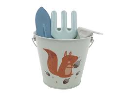 Premium Pink or Blue Gardening Tool Set in Bucket - Durable & Ergonomic for Women Gardeners - Perfect for Planting, Weeding & Outdoor Gardening Activities