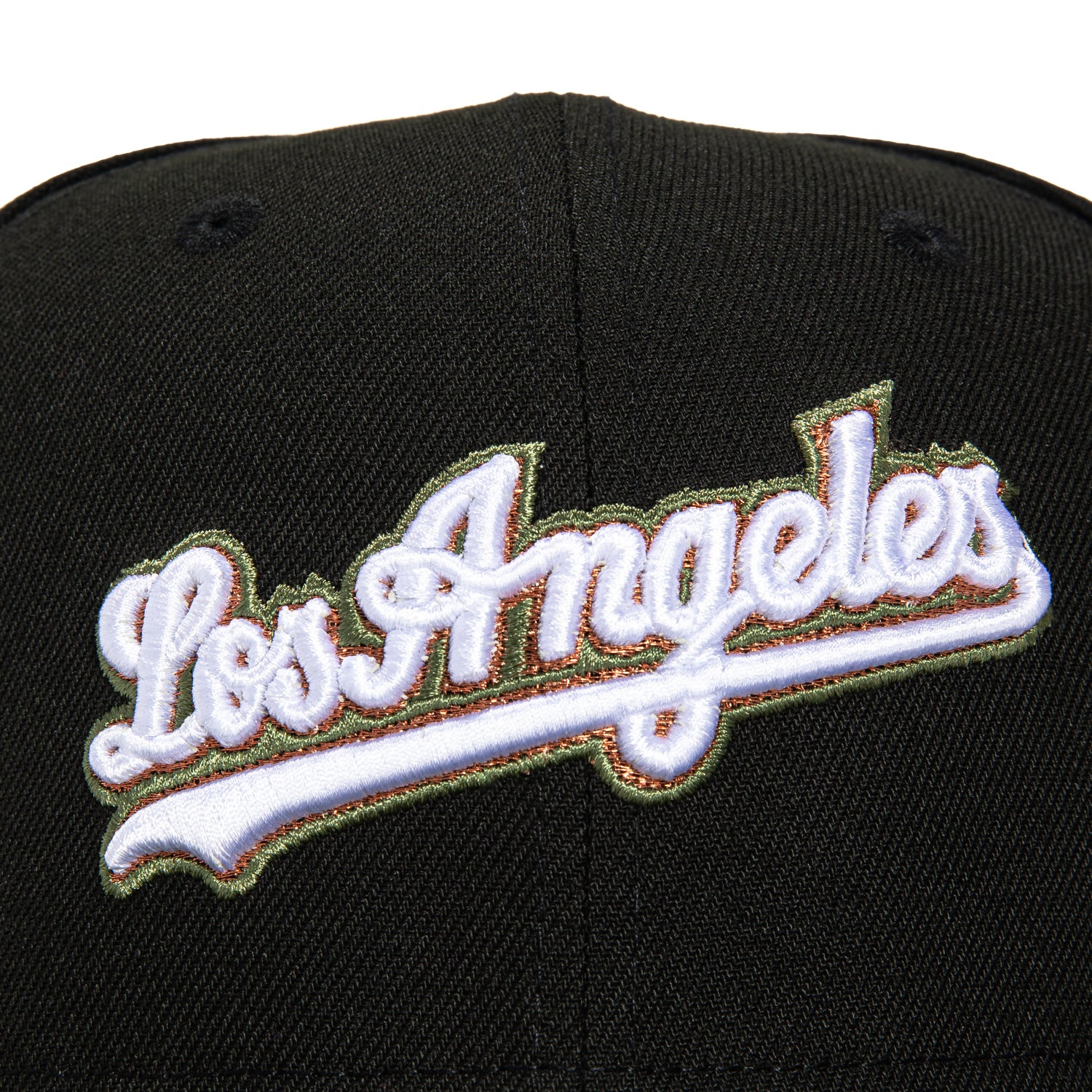 New Era 59Fifty Los Angeles Dodgers 40th Anniversary Patch Snapback Hat - Black & Olive - Limited Edition Baseball Cap for Men & Women - Perfect for Dodger Games, Sports Events & Streetwear Fashion