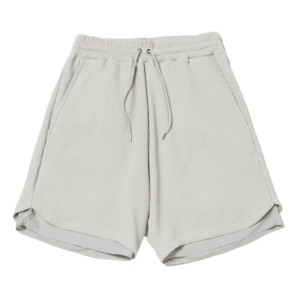 MEANSWHILE SOLOTEX EASY SHORT BONE - Comfortable & Stylish Men's Casual Shorts for Summer Outdoor Activities & Travel