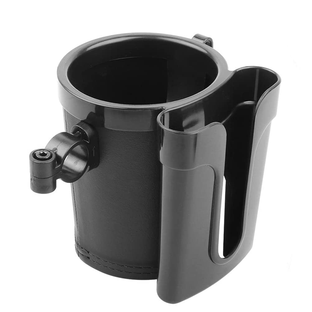 3-in-1 Bicycle Water Bottle Holder with Phone Storage Box - Bike Drink & Coffee Cup Holder, Keys Organizer (Black) - Perfect for Cycling, Commuting & Outdoor Adventures