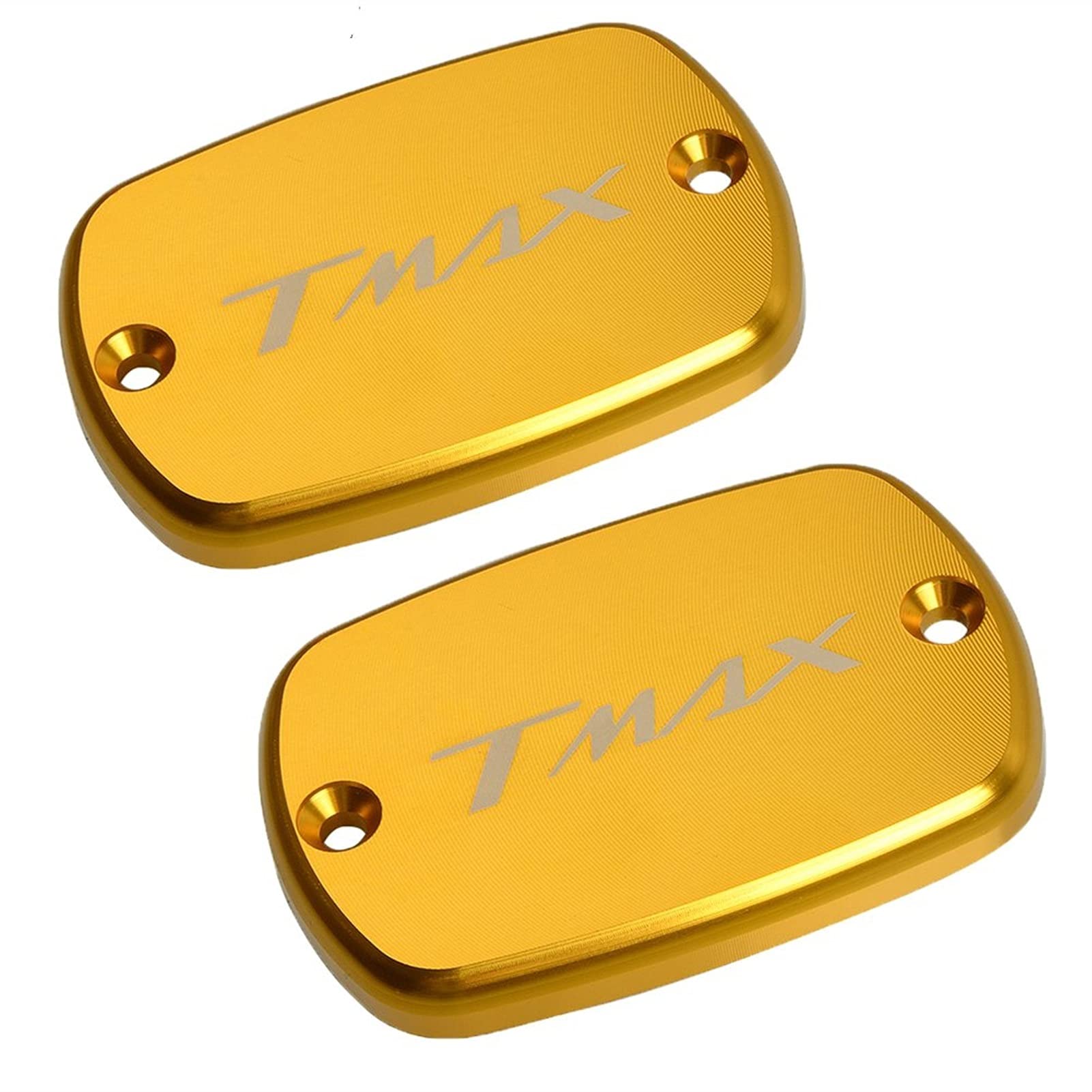 CNC Motorcycle Front Brake Fluid Reservoir Tank & Cap Cover - Compatible with Yamaha Tmax 500 (2008-2011) & Tmax 530 (2012-2018) - High-Performance Replacement Part for Smooth Braking - Perfect for Commuting, Touring & Performance Riding