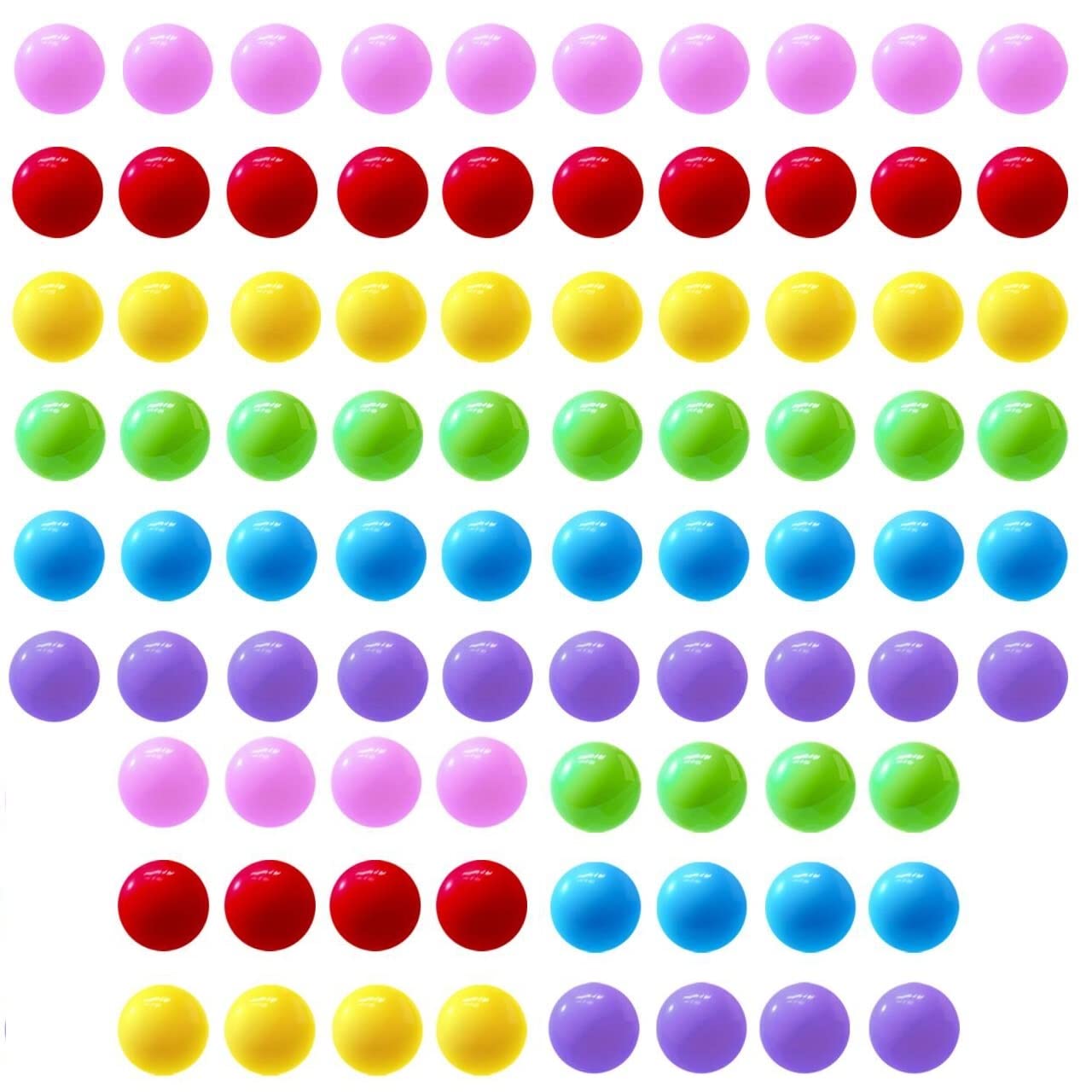 84 Pcs Chinese Checkers Marbles - 14mm Game Replacement Balls in 6 Vibrant Colors for Marble Run, Board Games & Kids Educational Toys | Perfect for Family Game Night, STEM Learning & Classic Marble Games